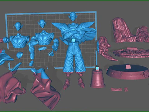 Piccolo - Dragon Ball Z 3D Print Model
