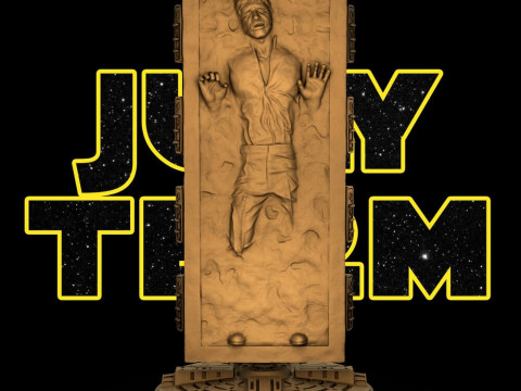 Han Solo on Carbonite Modello di stampa 3D