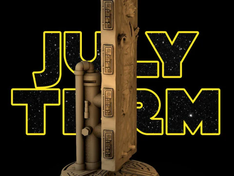 Han Solo on Carbonite 3D Print Model