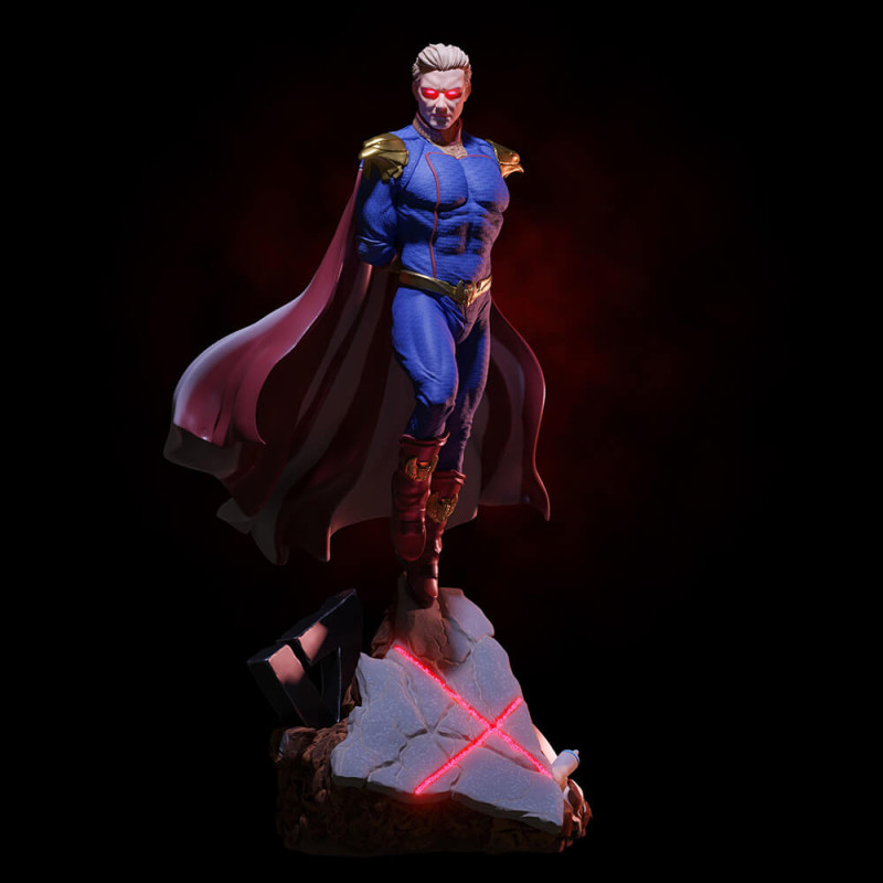 Homelander - The Boys 3D 打印模型 .c4d .max .obj .3ds .fbx .stl .blend