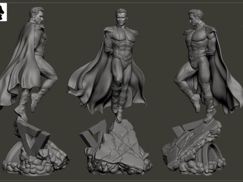 Homelander - The Boys 3D 打印模型