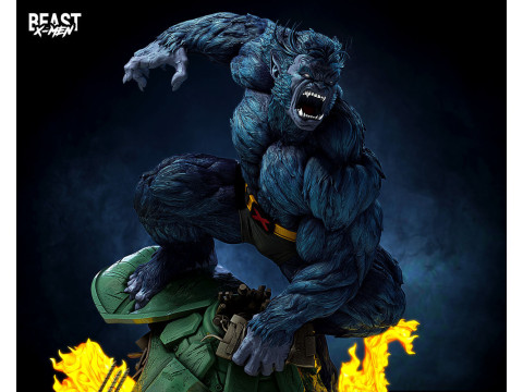 Beast X-Men Statue 3D Принт Модель