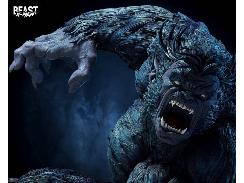 Beast X-Men Statue 3D Принт Модель