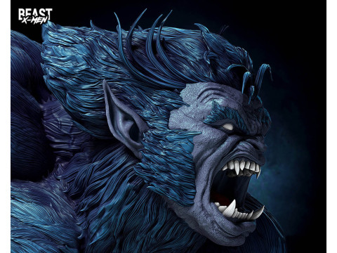 Beast X-Men Statue 3D Принт Модель