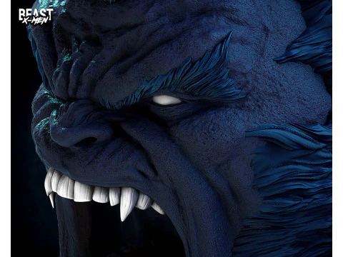 Beast X-Men Statue 3D Print Model