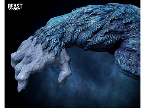 Beast X-Men Statue 3D Принт Модель