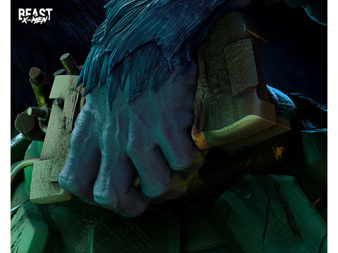 Beast X-Men Statue 3D Принт Модель