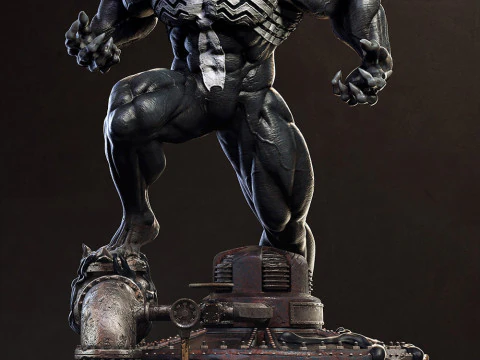 Venom 3D Print Model