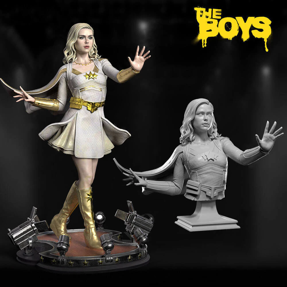 Starlight - The Boys 3D Print Model .c4d .max .obj .3ds .fbx .stl .blend