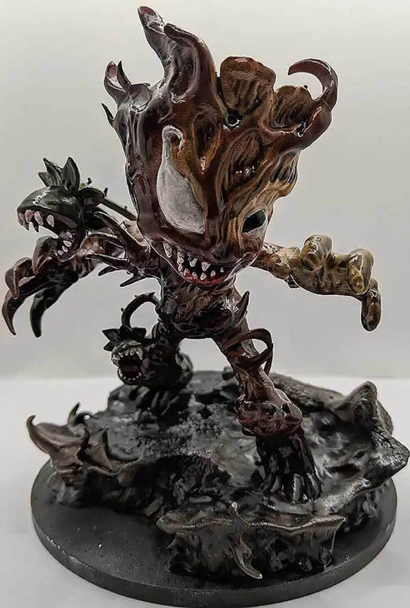 Venom Groot Model Cetak 3D .c4d .max .obj .3ds .fbx .stl .blend