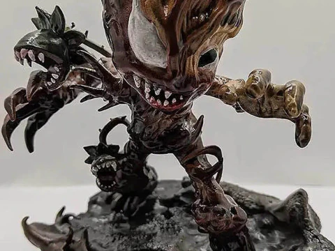 베놈 그루트 3D 프린트 모델