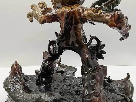 Venom Groot Model Cetak 3D