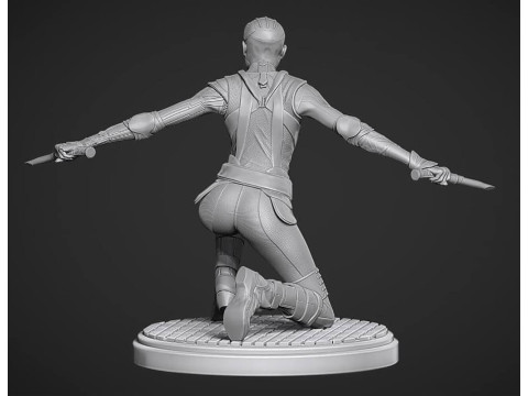 Nebula - Guardians of the Galaxy Modello di stampa 3D