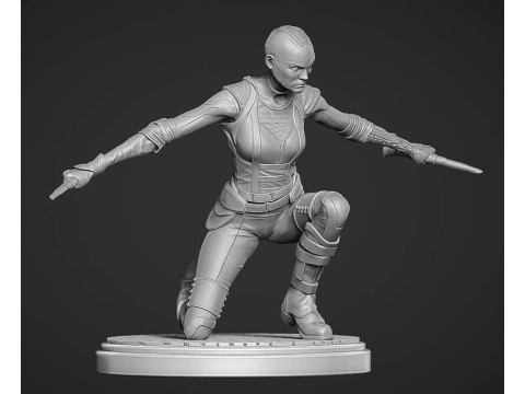 Nebula - Guardians of the Galaxy Modello di stampa 3D