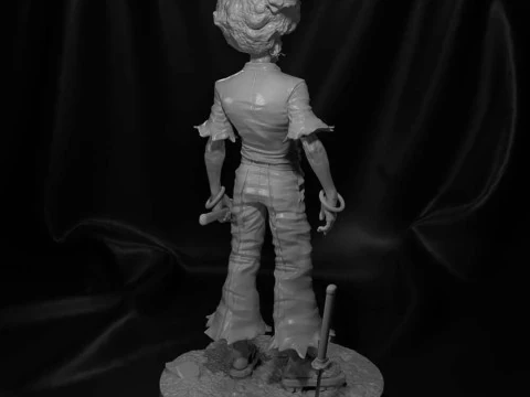 Afro Samurai 3D Print Model