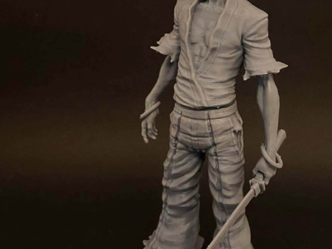 Afro Samurai Model Cetak 3D