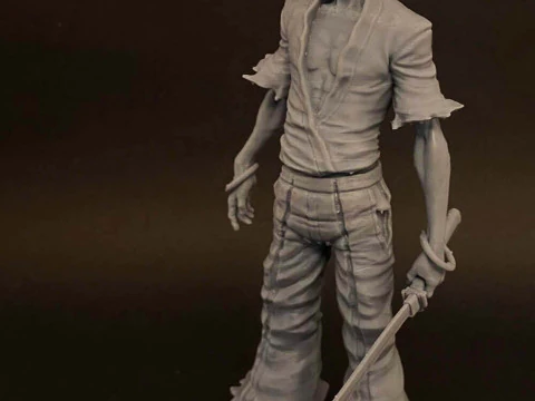 Afro Samurai 3D Print Model