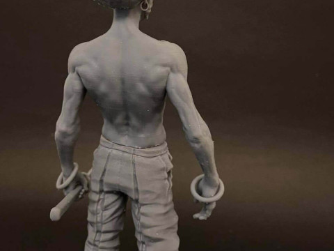 Afro Samurai Model Cetak 3D