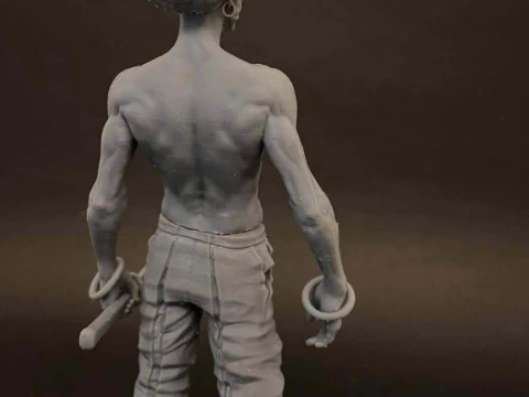 Afro Samurai 3D Print Model