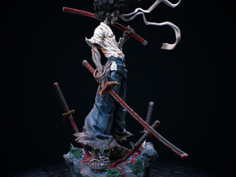 Afro Samurai 3D Принт Модель