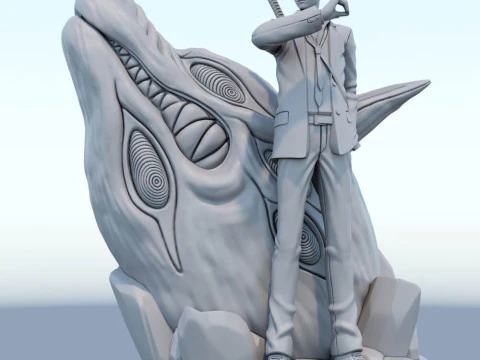 Aki Hayakawa de Homem Serra El&eacute;trica Modelo de Impressão 3D