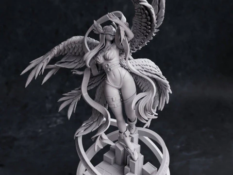 Angewomon - Digimon 3D Print Model