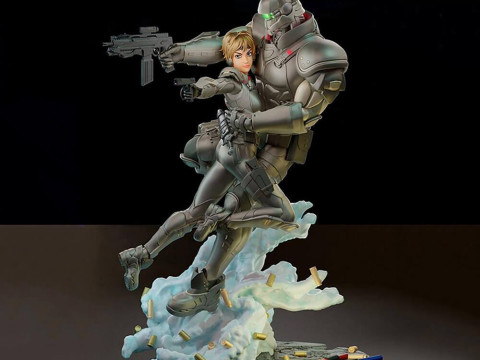 Appleseed EX Machina 3D Принт Модель