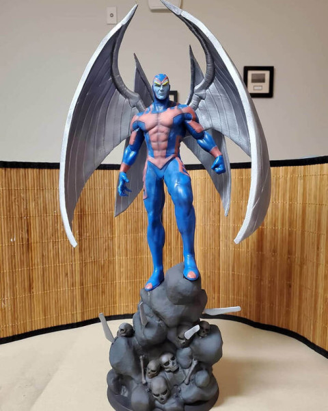 Archangel Xmen Model Cetak 3D .c4d .max .obj .3ds .fbx .stl .blend