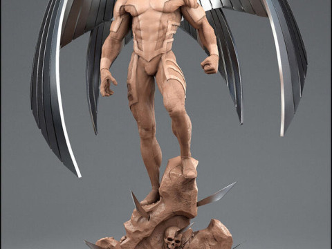 Archangel Xmen Model Cetak 3D