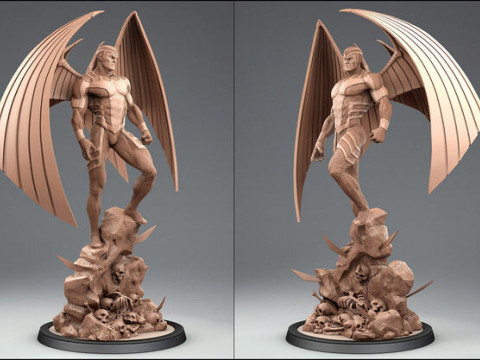 Archangel Xmen Model Cetak 3D
