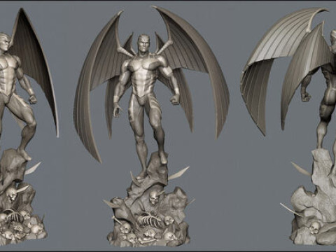 Archangel Xmen Model Cetak 3D