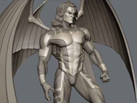 Archangel Xmen Model Cetak 3D