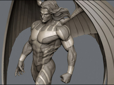 Archangel Xmen Model Cetak 3D