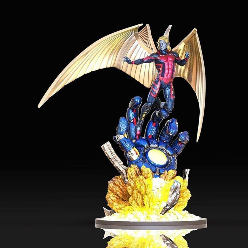 Archangel Xmen Modelo de Impressão 3D .c4d .max .obj .3ds .fbx .stl .blend 