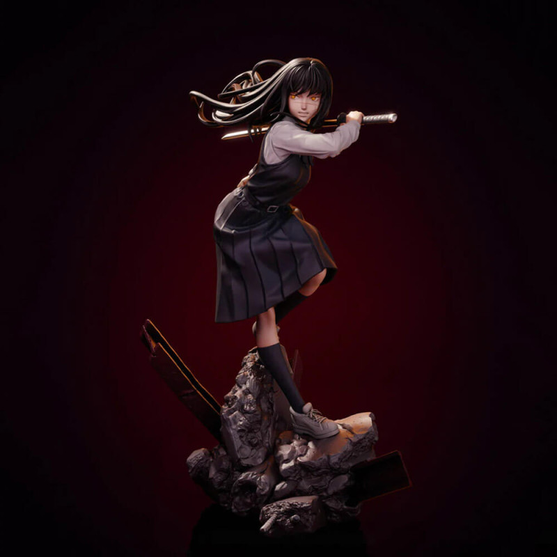 Asa Mitaka - Chainsaw Man 3D Принт Модель .c4d .max .obj .3ds .fbx .stl .blend