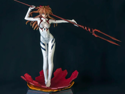 Asuka - Evangelion Model Cetak 3D