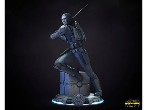 Bo-Katan - Star Wars Modello di stampa 3D