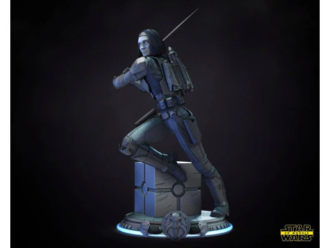 Bo-Katan - Star Wars 3D Print Model