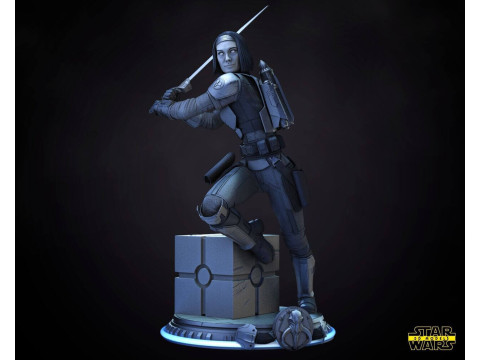 Bo-Katan - Star Wars Modello di stampa 3D