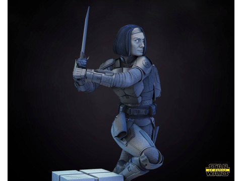 Bo-Katan - Star Wars Modello di stampa 3D