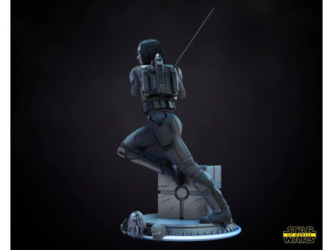 Bo-Katan - Star Wars 3D Print Model