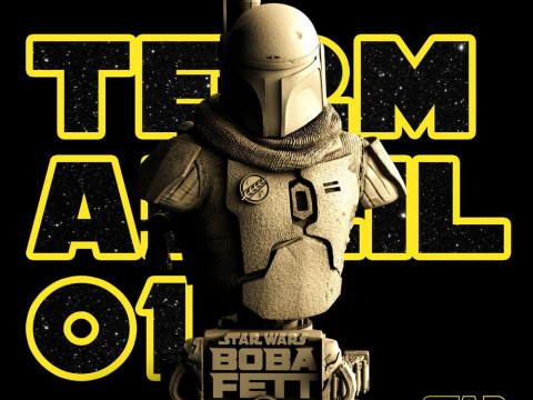 Star Wars - Boba Fett Bust 3D Принт Модель