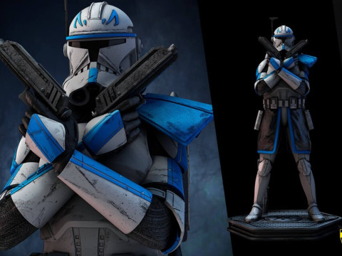 Captain Rex - Star Wars 3D Print Model