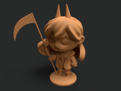 Chainsaw Man - Power Chibi 3Dプリントモデル