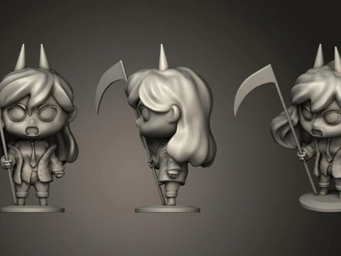 Chainsaw Man - Power Chibi 3D Print Model