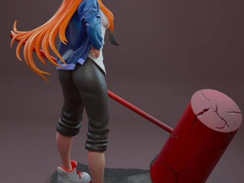 Chainsaw Man Power 3D Print Model