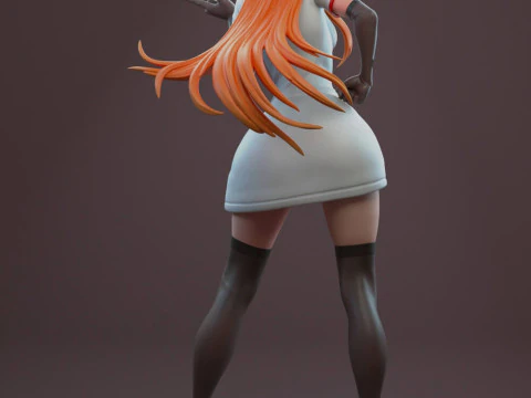 Chainsaw Man Power 3D Print Model