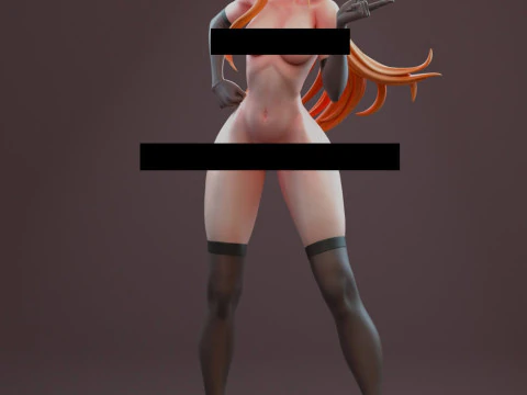 Chainsaw Man Power 3D Print Model