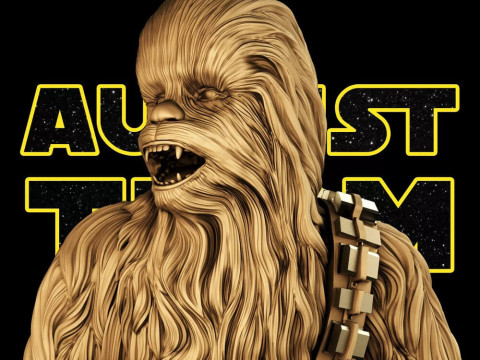 Chewbacca - Star Wars 3D 打印模型