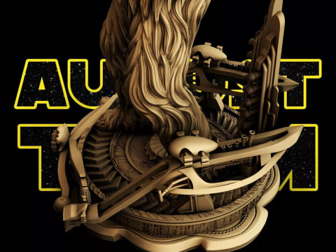 Chewbacca - Star Wars 3D 打印模型